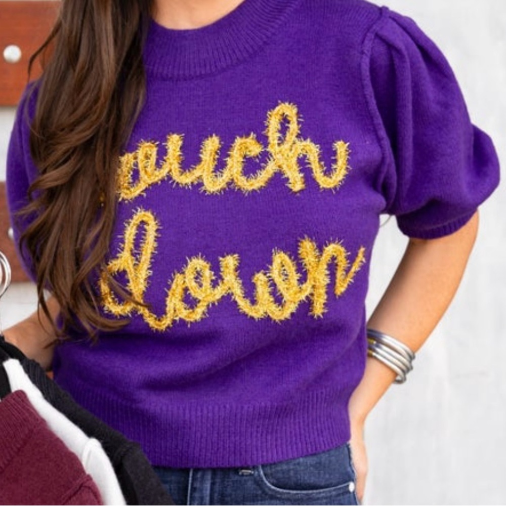 NWT touchdown LSU sweater